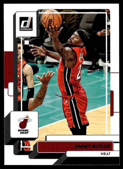 Jimmy Butler 2022 2023 Panini Donruss Mint Card #71 | Minted card ...