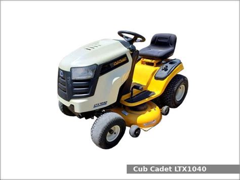 Cub Cadet Ltx 1040 Lawn Tractor Review And Specs Tractor Specs