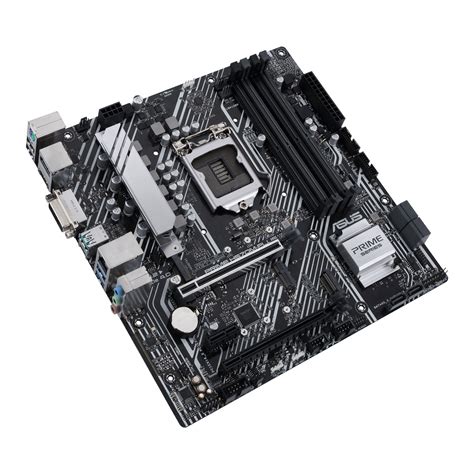 ASUS PRIME H570M-PLUS Intel H570 LGA 1200 Micro ATX RGB Motherboard - A ...