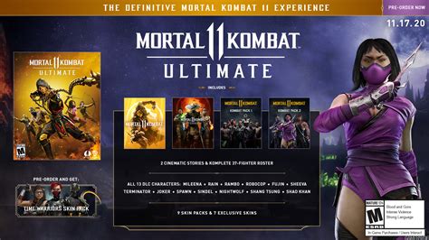 Warner Bros Announces Mortal Kombat Ultimate Gamersyde