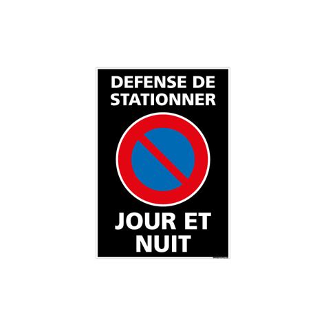 PANNEAU DEFENSE DE STATIONNER L0293