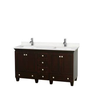 Acclaim Inch Double Bathroom Vanity Cabinet In Espresso Anve