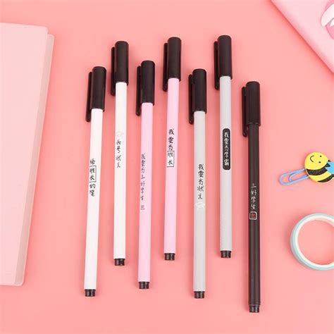 small head gel  easy  write smooth writing assorted colors black
