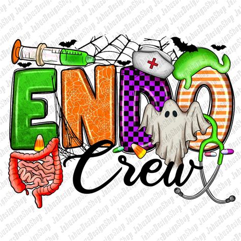 Halloween Endo Crew Png Sublimation Design Download Happy Halloween