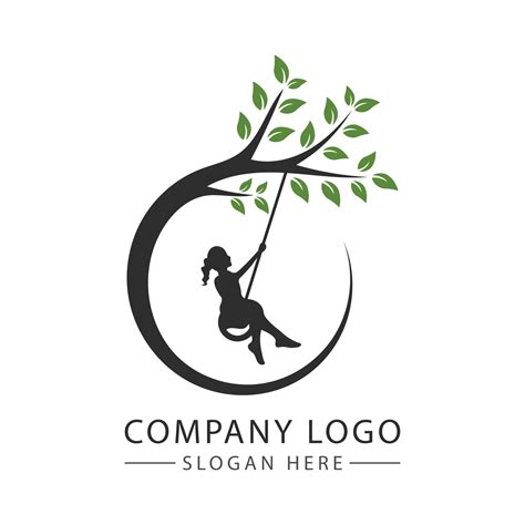 Child care logo inspiration, flat design 12396274 Vector Art at Vecteezy