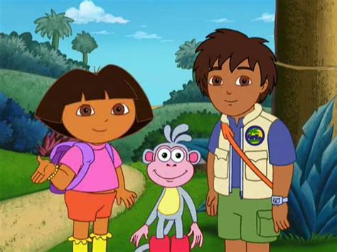 Dora, Boots and Diego by mimimeriem on DeviantArt