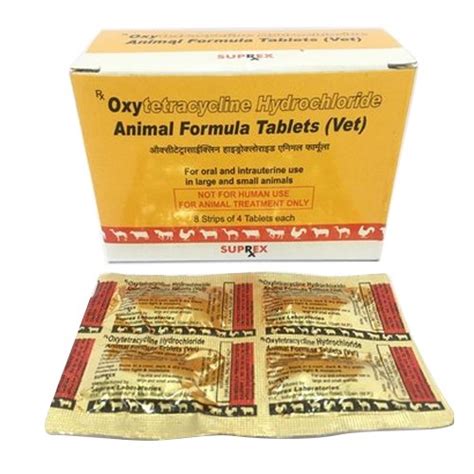 Suprex Oxytetracycline Hydrochloride Tablet For Veterinary Use