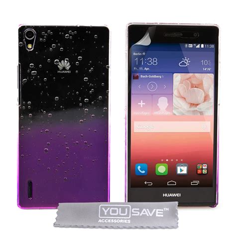 YouSave Huawei Ascend P7 Hard Case Purple Mobile Ma