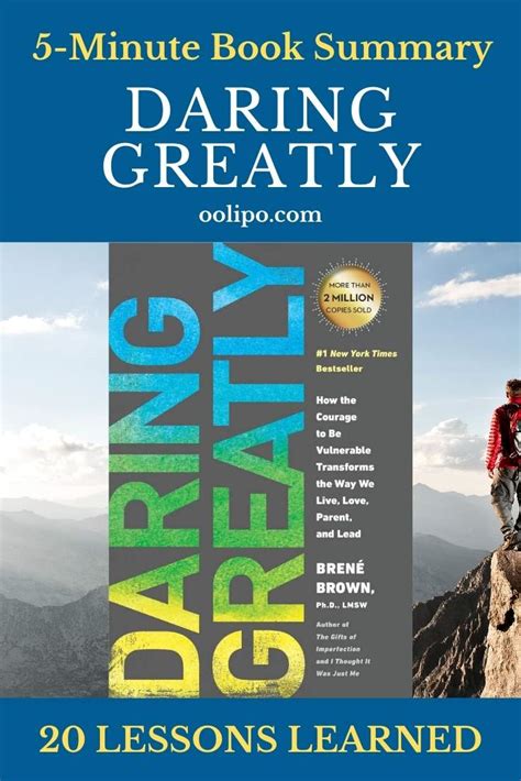 Daring Greatly Summary by Brené Brown: 20 Lessons Learned & PDF file