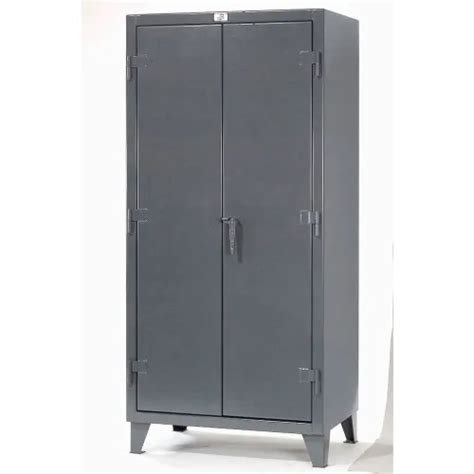 Stronghold Heavy Duty Storage Cabinet 12 Gauge 36 W X 20 D X 78 H Gray