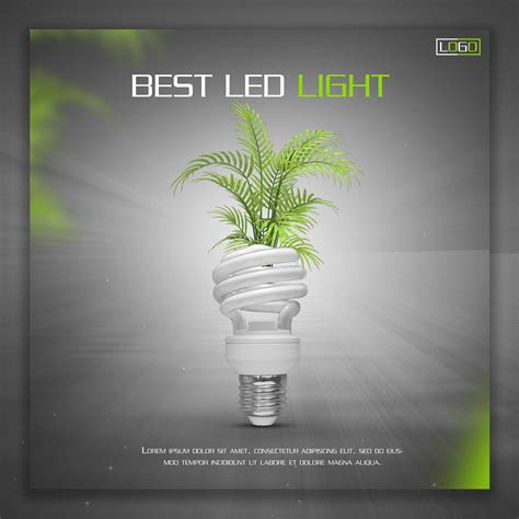 Led Light Social Media Design On Behance