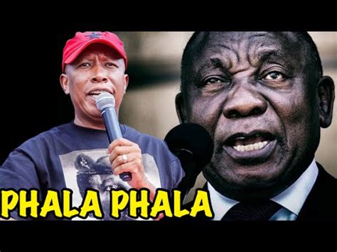 JULIUS MALEMA GIVE A POWERFUL SPEECH YouTube