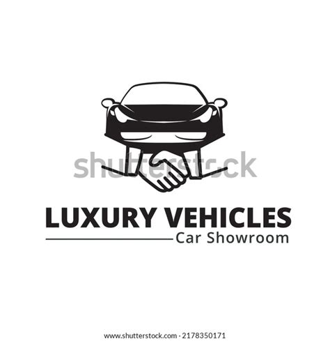 Car Showroom Logo Vector Luxury Car Stock Vector Royalty Free