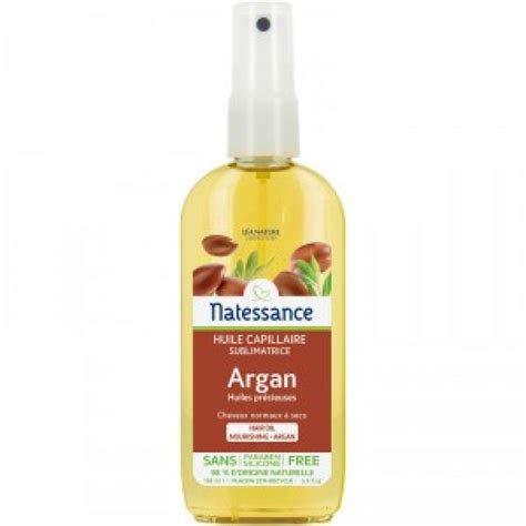 Natessance Huile D Argan Capillaire 160ml