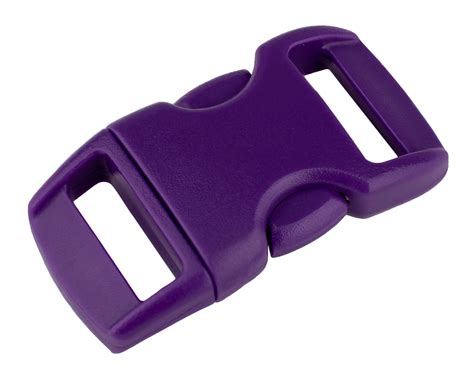 25 3 8 Inch Purple Contoured Side Release Plastic Buckle Closeout