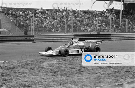 Emerson Fittipaldi McLaren M23 Ford Dutch GP Motorsport Images