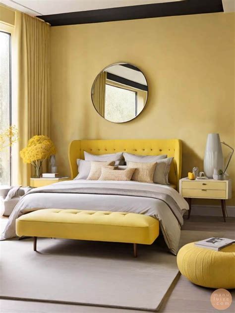 The Power of Yellow: 35 Modern Yellow Bedroom Decor Ideas