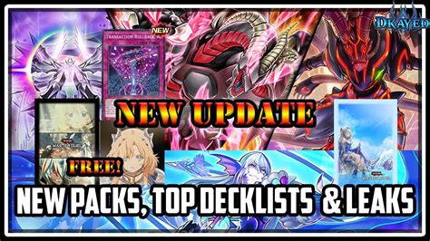 NEW Update Packs Leaks Top Decklists Transaction Rollback Meta