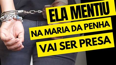 MARIA DA PENHA ESSA MULHER MENTIU PARA O DELEGADO E AGORA PODE SER