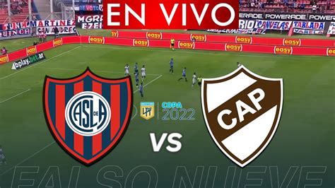 San Lorenzo Vs Platense En Vivo 🔴 Youtube