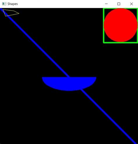 Python Opencv Drawing Geometric Shapes Codeloop