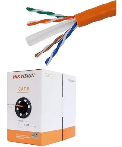 Cable Utp Hikvision Mts Cat Cobre Original Mercadolibre