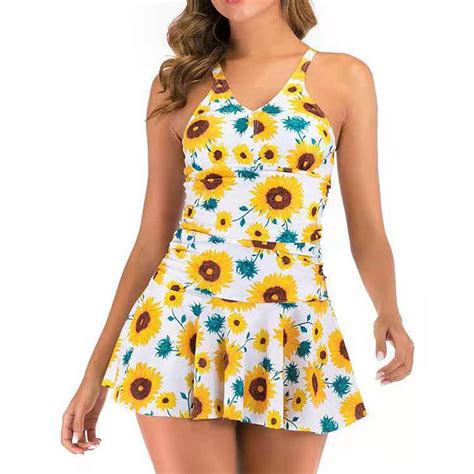 Winter Savings Clearance Einccm Women One Piece Swimsuits Plus Size Vintage Retro Bikini V