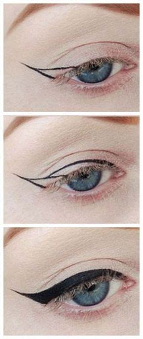 Winged Eyeliner Tutorials How To Apply Eyeliner For Beginners Easy