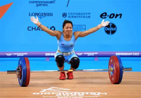 Commonwealth Games Mirabai Chanu Wins India S First Gold At