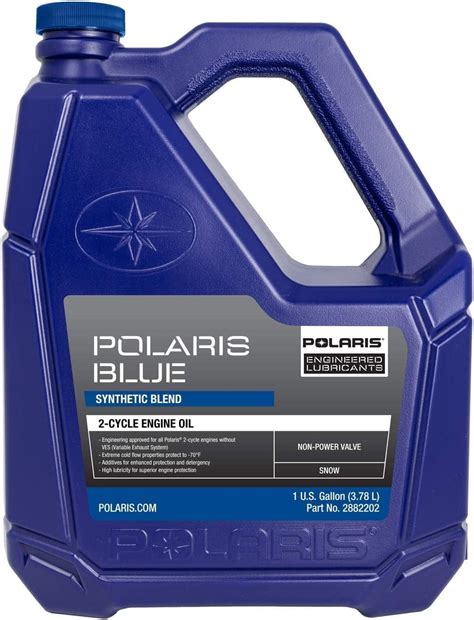 Polaris 2882202 aceite sintético para motor de dos tiempos sustituye