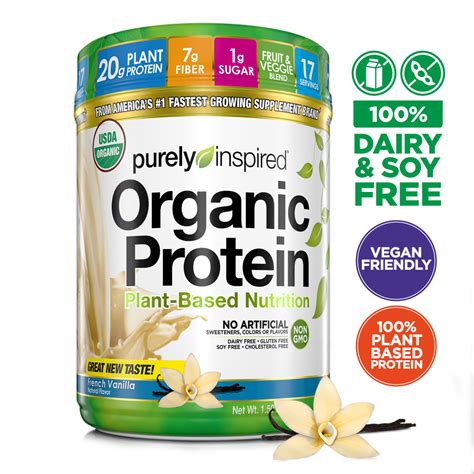 Purely Inspired Organic Plant Protein Powder Vanilla 20g Protein 1