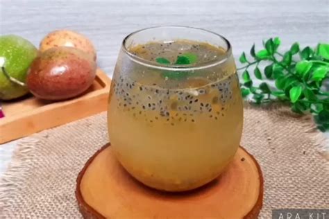 Resep Minuman Segar Markisa Squash Cocok Jadi Pengusir Gerah Di Siang