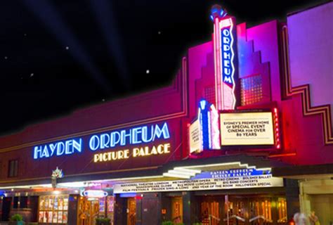 Whats Showing At Hayden Orpheum Picture Palace In Cremorne Cremorne News