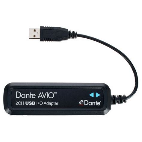 Dante AVIO USB IO Adapter 2x2 Thomann United Kingdom