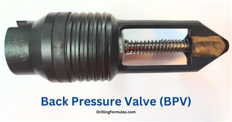 What Are Differences Between Back Pressure Valve Bpv And Two Way