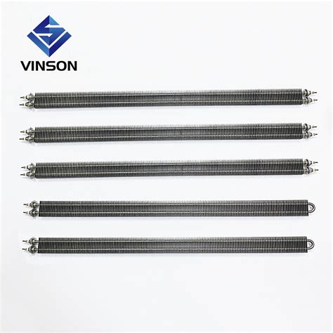 V W Stainless Steel Industrial Finned U Type Heating Element Air