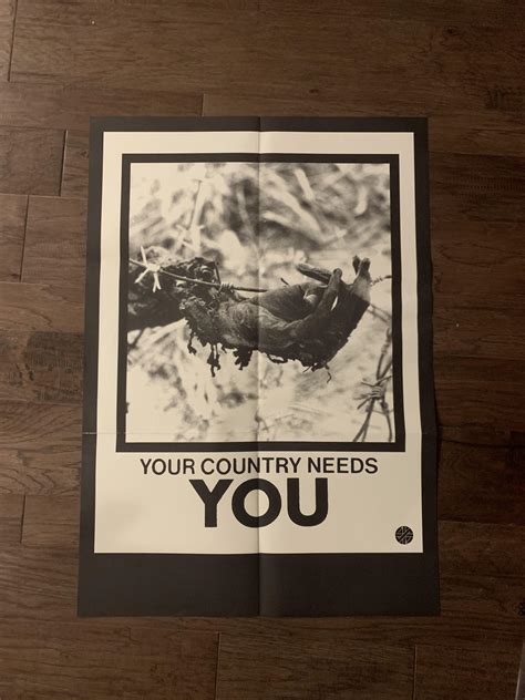 Crass Poster That Came With Feeding Of The 5000 Vinyl Rpunk