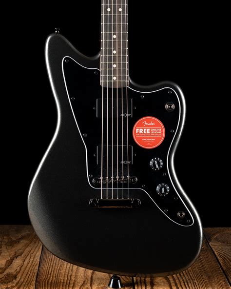 Squier By Fender Contemporary Active Jazzmaster HH ST Graphite Metallic