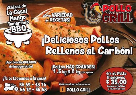 POLLO GRILL Restaurant Mexico City Cambiamos De Domicilio