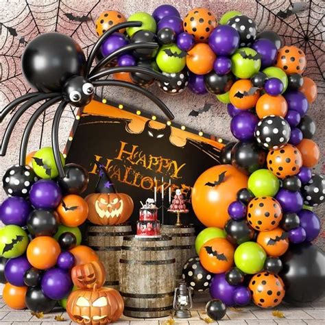 Kit D Arche De Ballons D Halloween D Corations De Ballons D Halloween