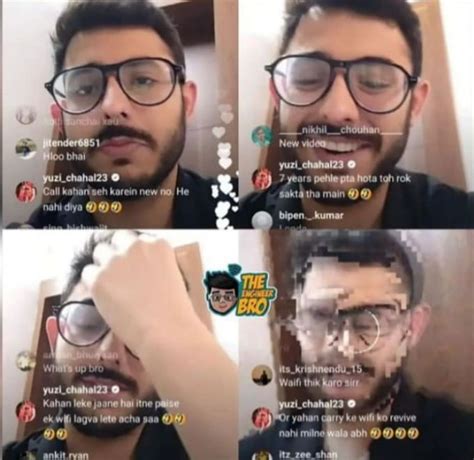 Yuzvendra Chahal Badly Trolls A Youtuber On His Instagram Live