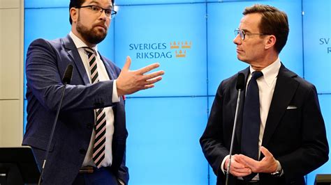 Kristersson Får Ursäkta Nu är Det Åkesson Som Bestämmer Lt