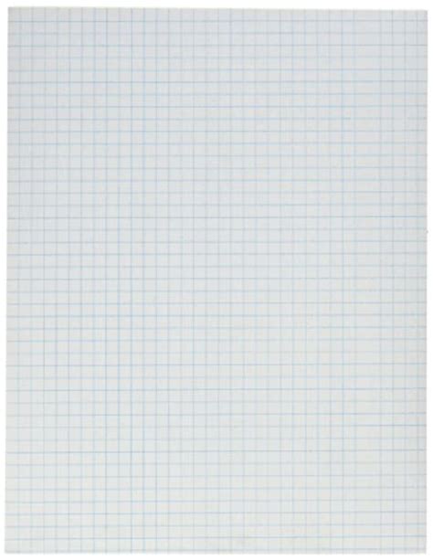 Pacon School Smart Graph Paper Pad With Chipboard Back White 85 X