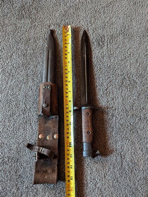 Swedish Model 1896 Mauser Bayonet With Scabbard And Frog Values Mavin