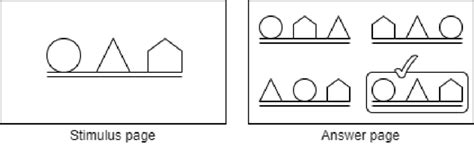 An Example Of The Recognition Task Item Download Scientific Diagram