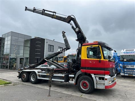 Mercedes Benz Actros 2531 6X2 EURO2 MANUAL HIAB 200 3 LEEBUR 20T