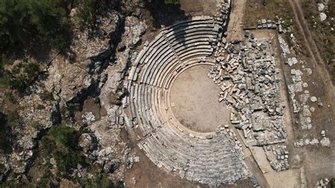 Roma dönemine ait Hyllarima Antik Kenti nde deprem izi Foto Galeri STAR