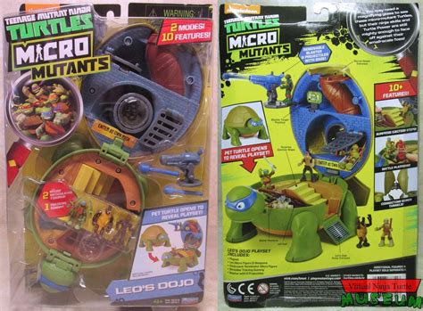 Teenage Mutant Ninja Turtles Micro Mutants Leos Dojo Playset