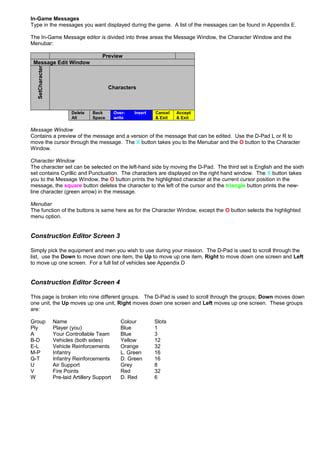 Panzerfrontbis Manual List PDF