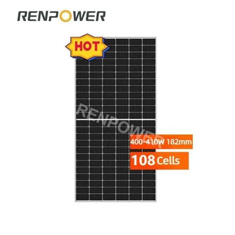 High Efficiency W Mono Pv Solar Module For Camping Rooftop Home